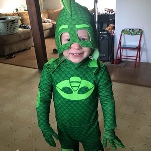 PJ Masks Gekko costume. 2T
